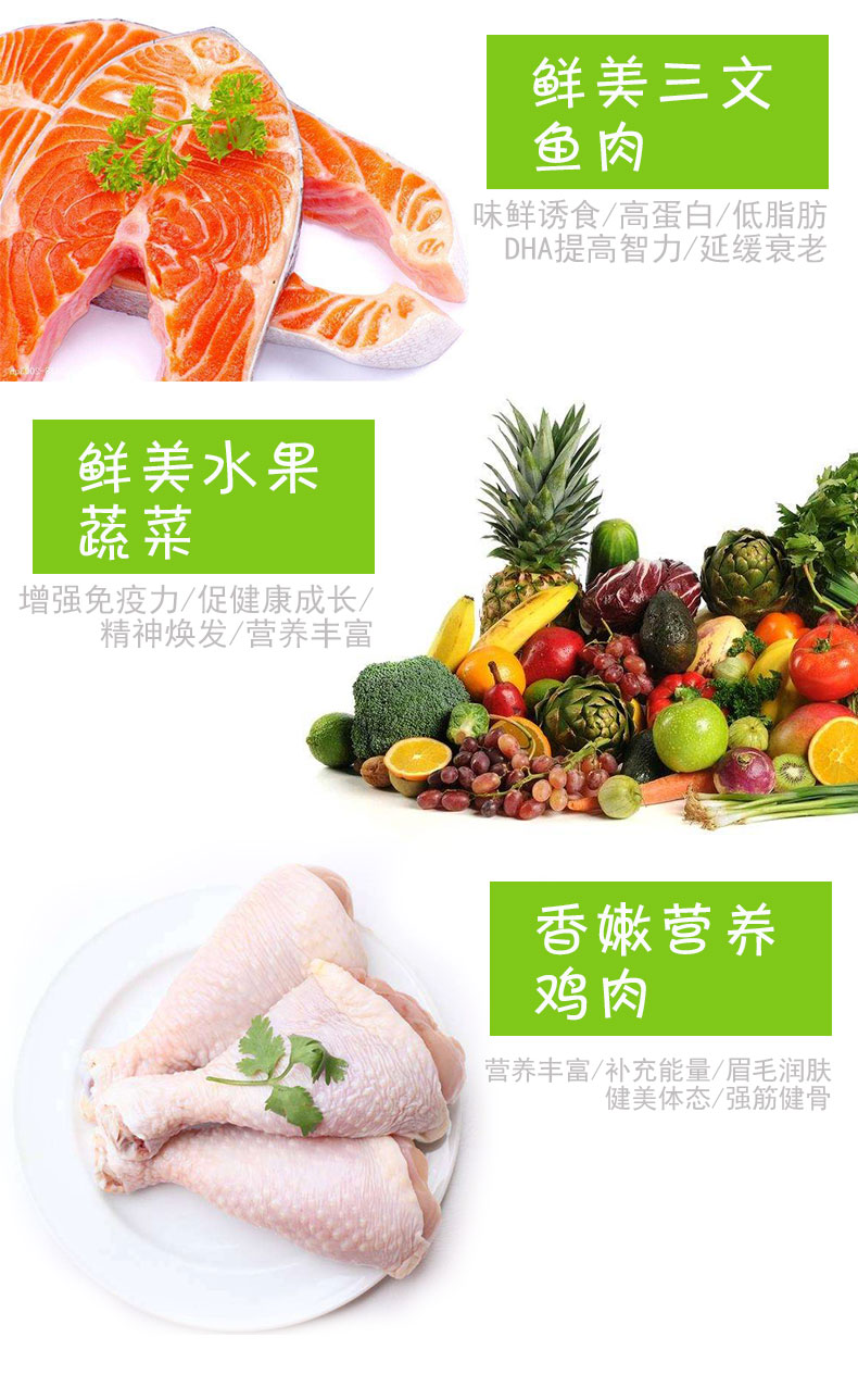 Vi khuẩn xanh Thức ăn cho mèo hương vị cá biển vào thức ăn cho mèo Thức ăn cho mèo trẻ Gói thức ăn cho mèo vào mèo 10kg20 kg tỉnh - Cat Staples thức ăn mèo con