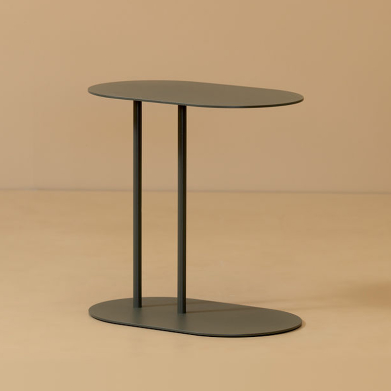 Modern light luxury metal side table simple Nordic small apartment designer living room sofa corner few net red creative coffee table