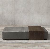 Light Extravagant Nordic Living Room Genuine Leather Down-to-earth Tea Table Sofa Stool type extremely minimalist cloakroom stool bed tail bench strip stool