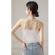 Ice Silk Seamless Camisole ສໍາລັບແມ່ຍິງ Xia Mei Back with Padded Bra All-in-one Thin Bottoming Tube Top