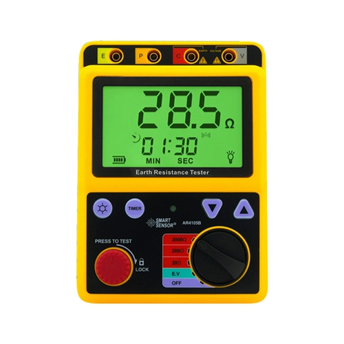 希玛 AR4105B Земля -резистор тестост встряхните количество приборов измерения напряжения на земле Высокая точность