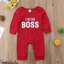EmmaBaBy FaShION CutE NEwBORN BaBy ChIld Im thE BOSS ROmpER