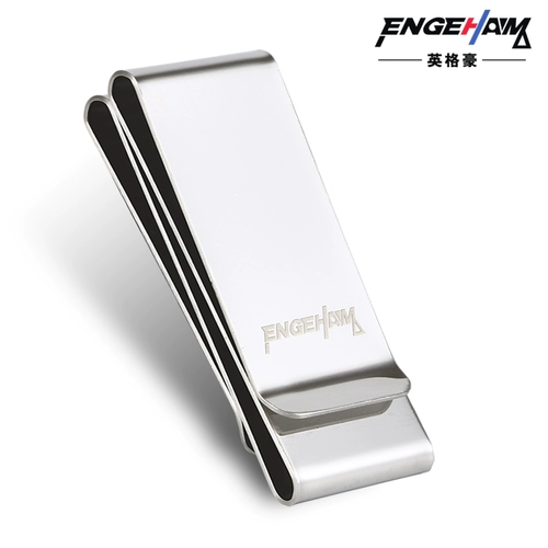 Зажим для денег, металлический кошелек из нержавеющей стали, креативный подарок