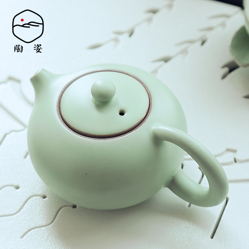 Open the slice TaoZi your up kung fu tea pot can keep checking ceramic tea set small household xi shi single pot teapot
