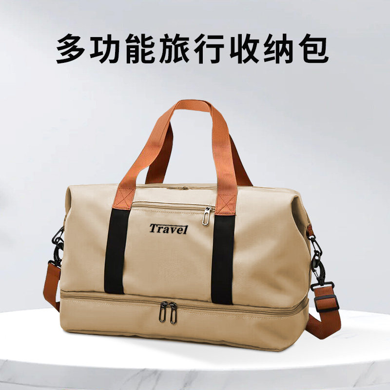 Student clothing duffle bag sports gym bag short travel bag travel portable business trip portable moving storage bag