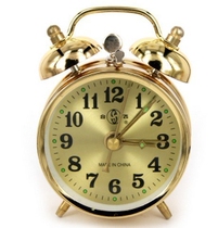 2021 vintage movement mechanical horseshoe on nostalgia clock watch alarm clock all copper copper pure copper pupils winding new male