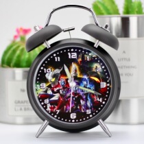 Ultraman alarm clock boy creative cartoon Childrens special Galaxy Superman Dinadiga alarm clock silent night light