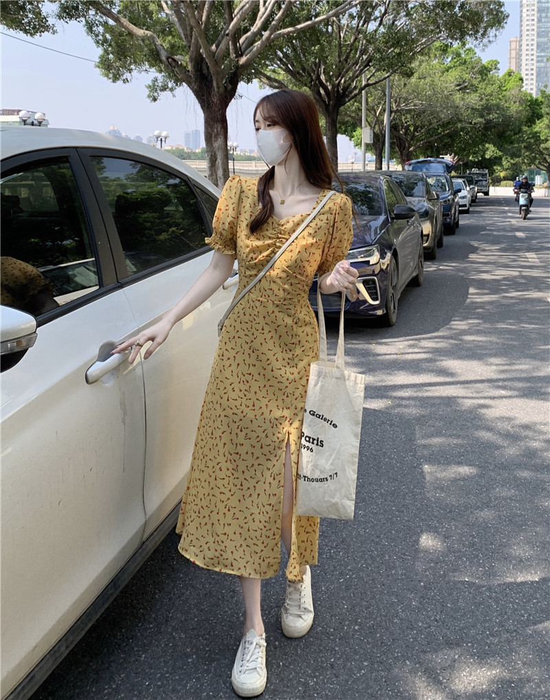 C8827 1810K VÁY ĐẦM LIỀN THÂN DÁNG DÀI NỮ JIARELA SEXY GỢI CẢM SEXY MÙA HÈ HỌA TIẾT HOA THỜI TRANG NỮ G05 SẢN PHẨM MỚI