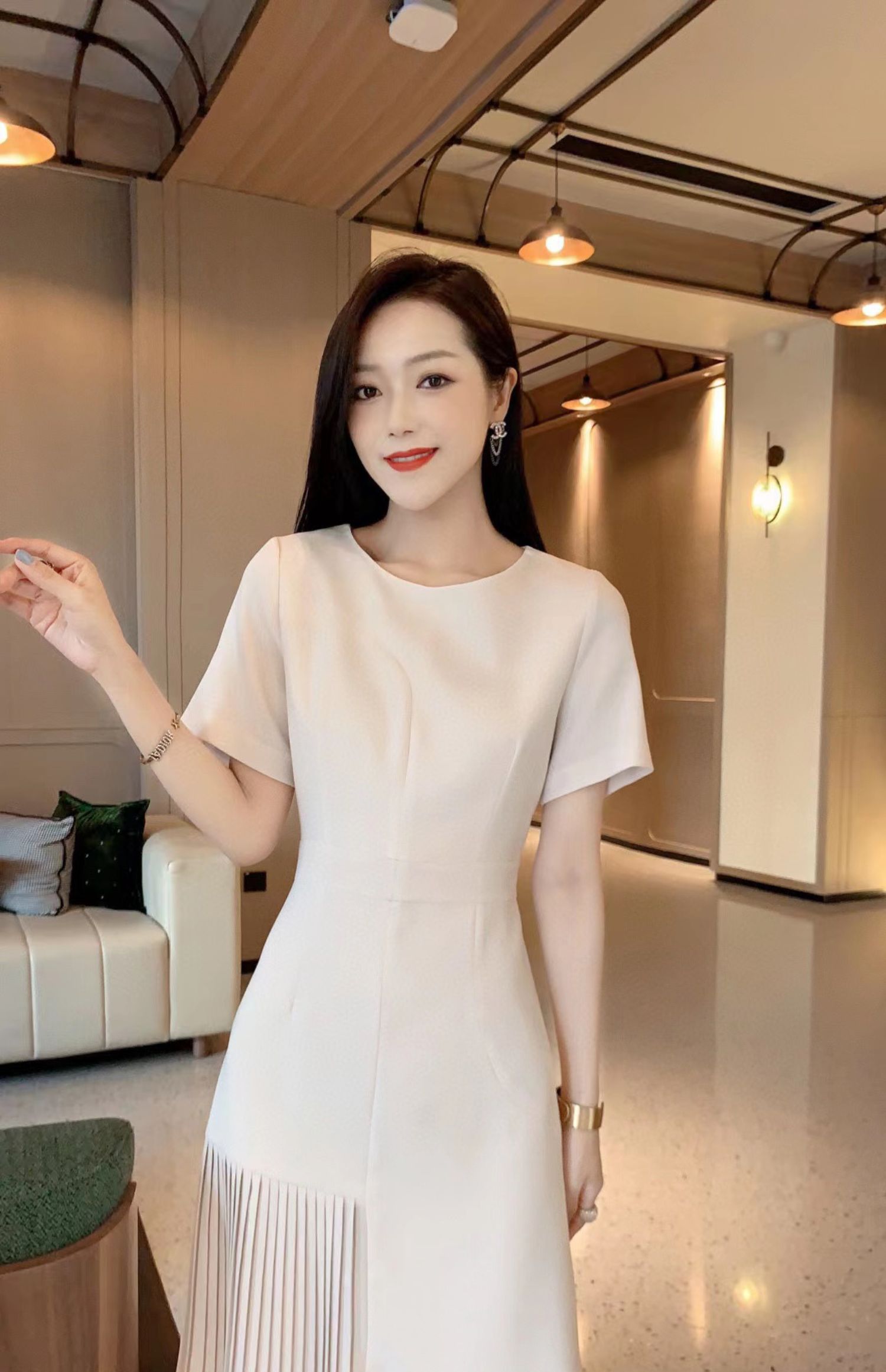 C8740 2050K VÁY ĐẦM LIỀN THÂN NỮ JIARELA MÙA HÈ THỜI TRANG NỮ G05 SẢN PHẨM MỚI