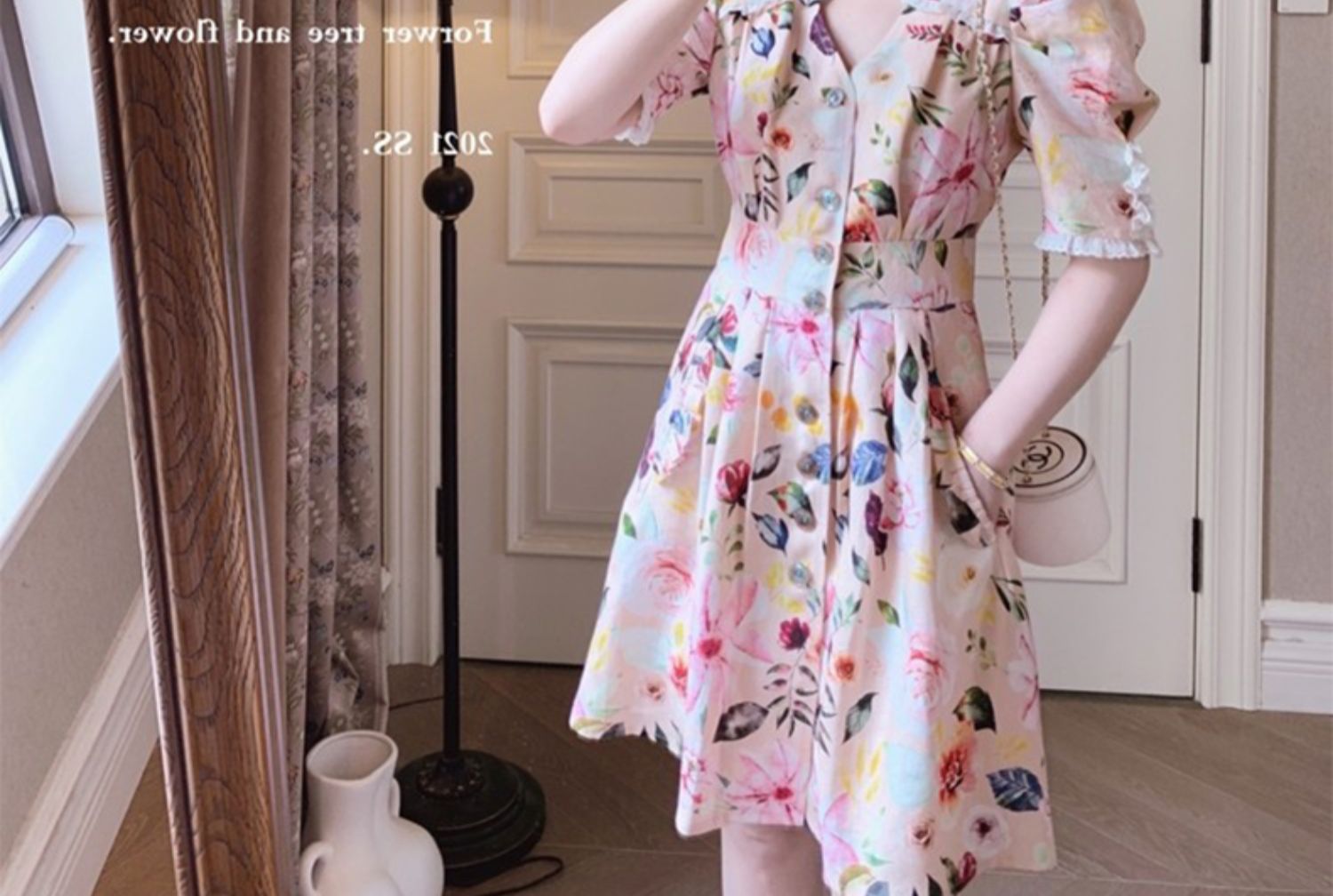 C8865 2070K VÁY ĐẦM LIỀN THÂN DÁNG DÀI NỮ JIARELA MÙA HÈ PHỤC CỔ CỔ ĐIỂN HỌA TIẾT HOA THỜI TRANG NỮ G05 SẢN PHẨM MỚI