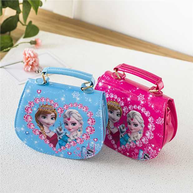 Túi xách trẻ em Hàn Quốc Túi thời trang công chúa Cô gái túi Messenger Cô bé dễ thương bé vai đeo vai hoang dã - Túi bé / Ba lô / Hành lý túi trẻ em
