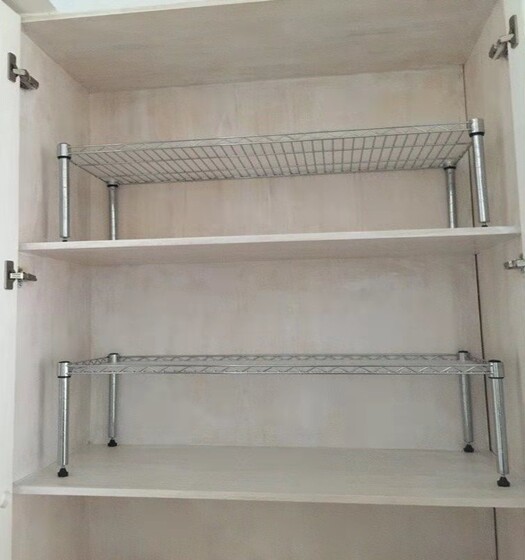 置物架取暖器烘衣架一层微波炉架收纳架1层居家衣柜分层架整理架