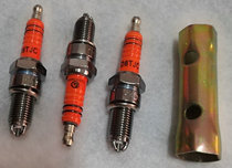 Suitable for motorcycle spark plug A7TC D8TC125 150 mens car Prince car straddle riding motorcycle fire nozzle