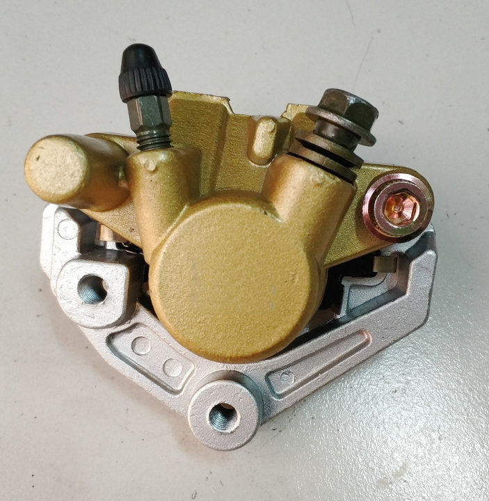 適用於山葉機車福喜巧格100前碟煞車泵總成巧格下泵卡鉗