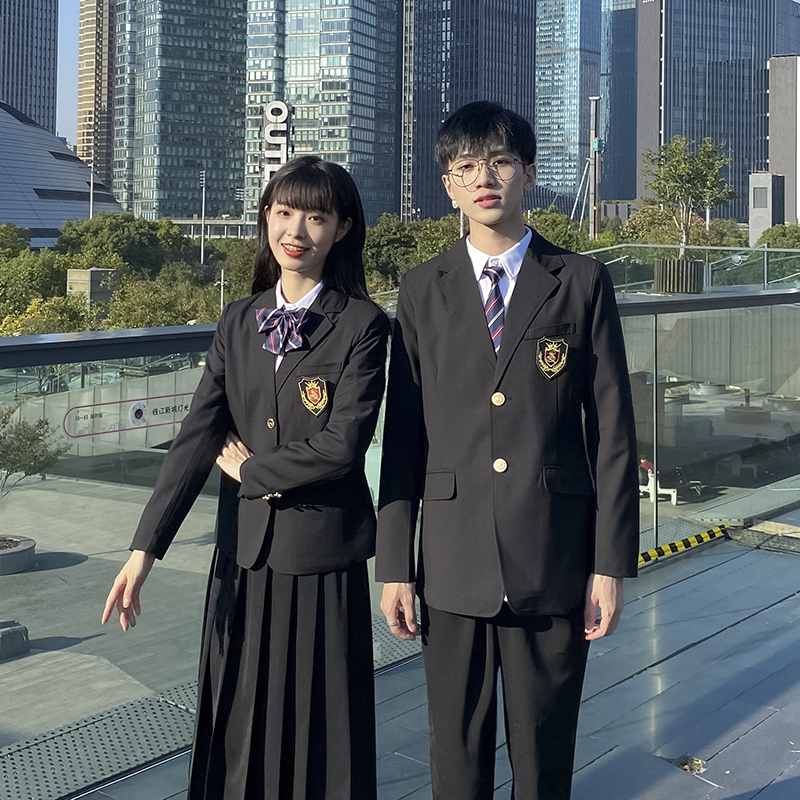 Class Uniforms, Autumn and Winter Suits, Korean-Style Suits, Preppy-Style Suits, Jackets, High School Student Uniforms, School Uniforms, Choir Performance Uniforms
