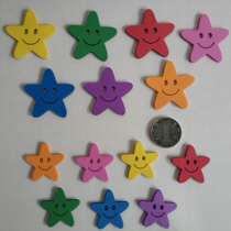 Five-pointed star sticker kindergarten children Primary School students Star paste diy creative new 10-year-old reward bar