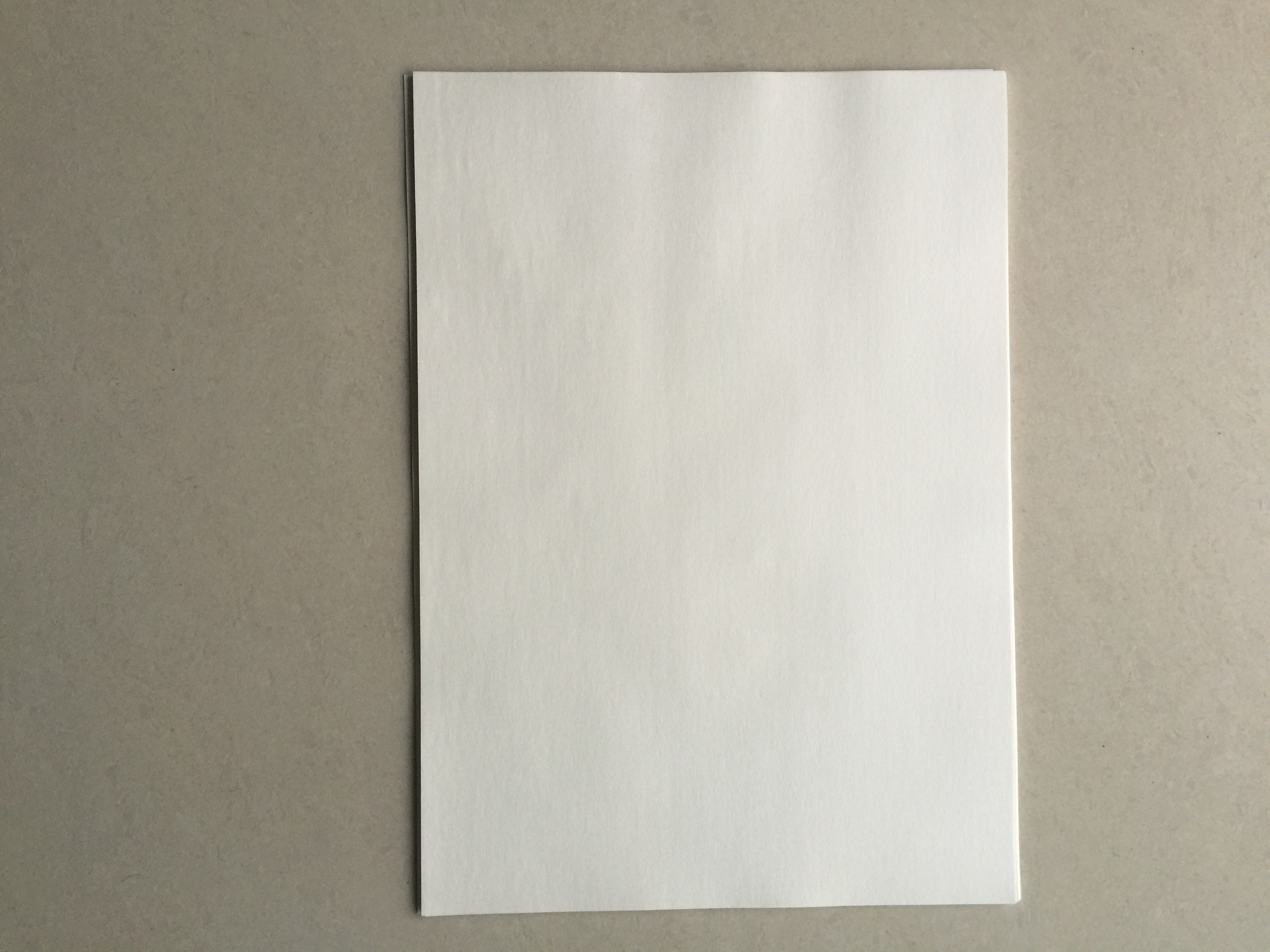 A4 white PE film sticky dust book