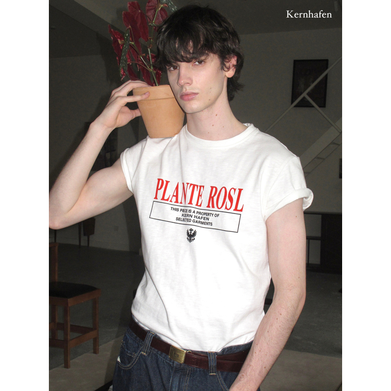 Summer Vitality Lazy Style Matching Printed Letter Casual Fashion Short-Sleeve T-Shirt | Kernhafen Summer Vitality Lazy Style Matching Printed Letter Casual Fashion Short-Sleeve T-Shirt | Kernhafen
