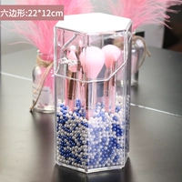 Гексагональная кисть ствола+синяя и белая жемчужина (около 2800 штук)