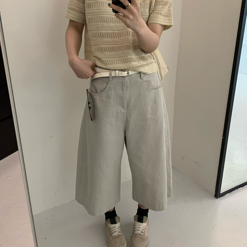 Score-26 New Summer Cropped Pants Loose Casual Jeans 90676