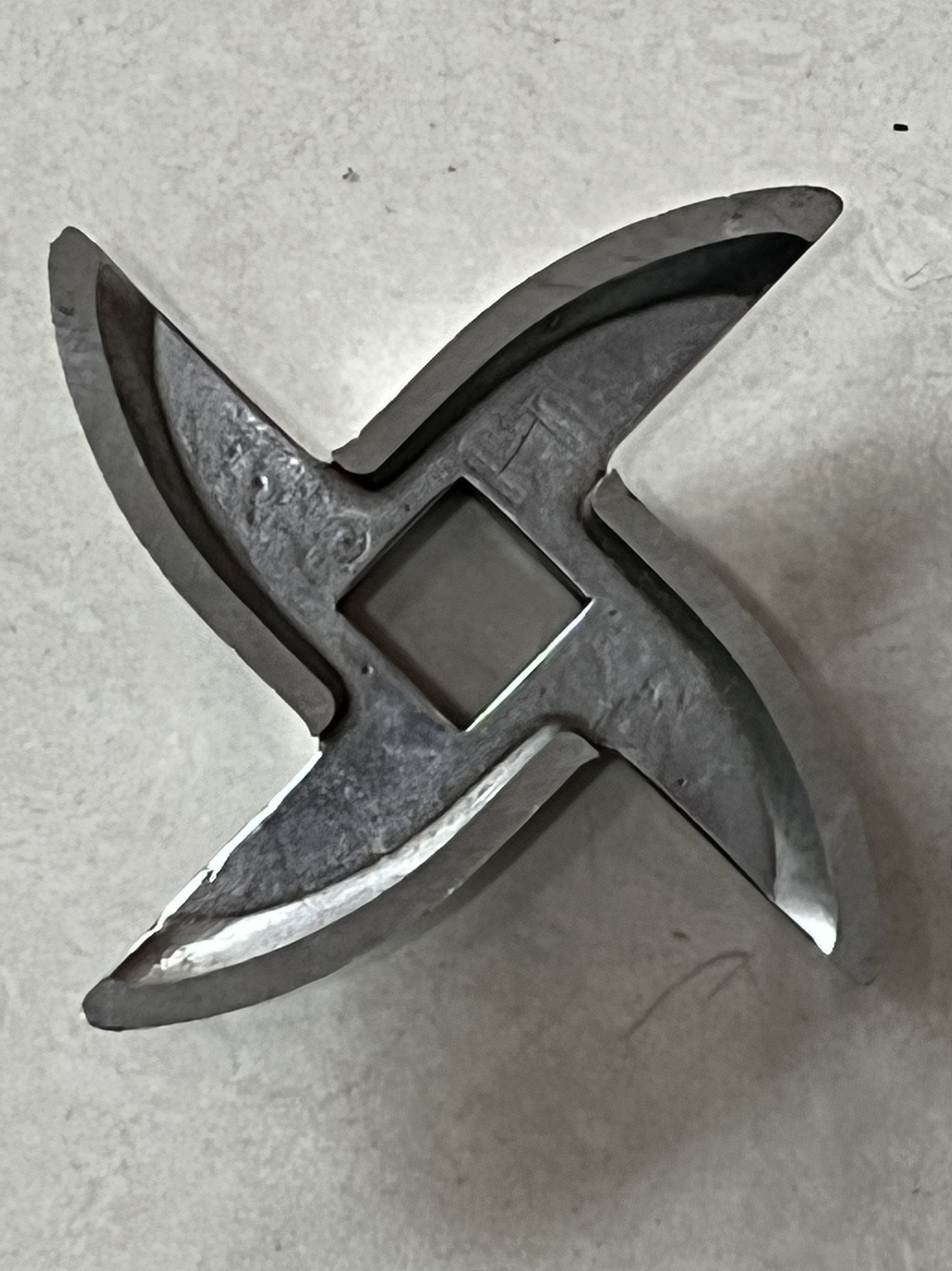 Stainless steel meat grinder blade accessories out of the meat plate out of the meat hole disc grate 12 22 32 42 52 cross knife