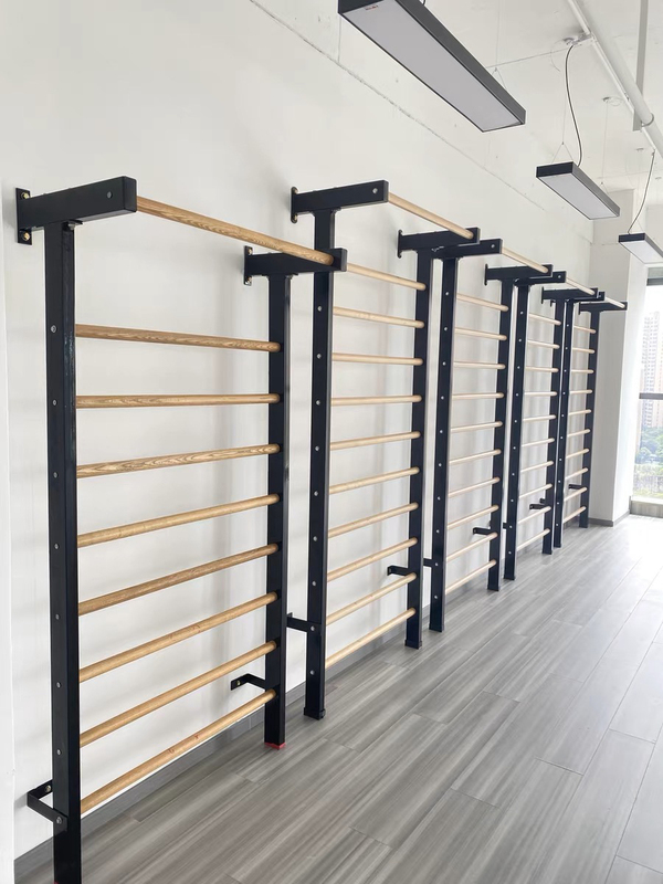 Ribbed Wooden Frame Indoor Home Fitness Equipment Pull-Up Assist Frame for Training, Rehabilitation, Dance, Leg Stretching.