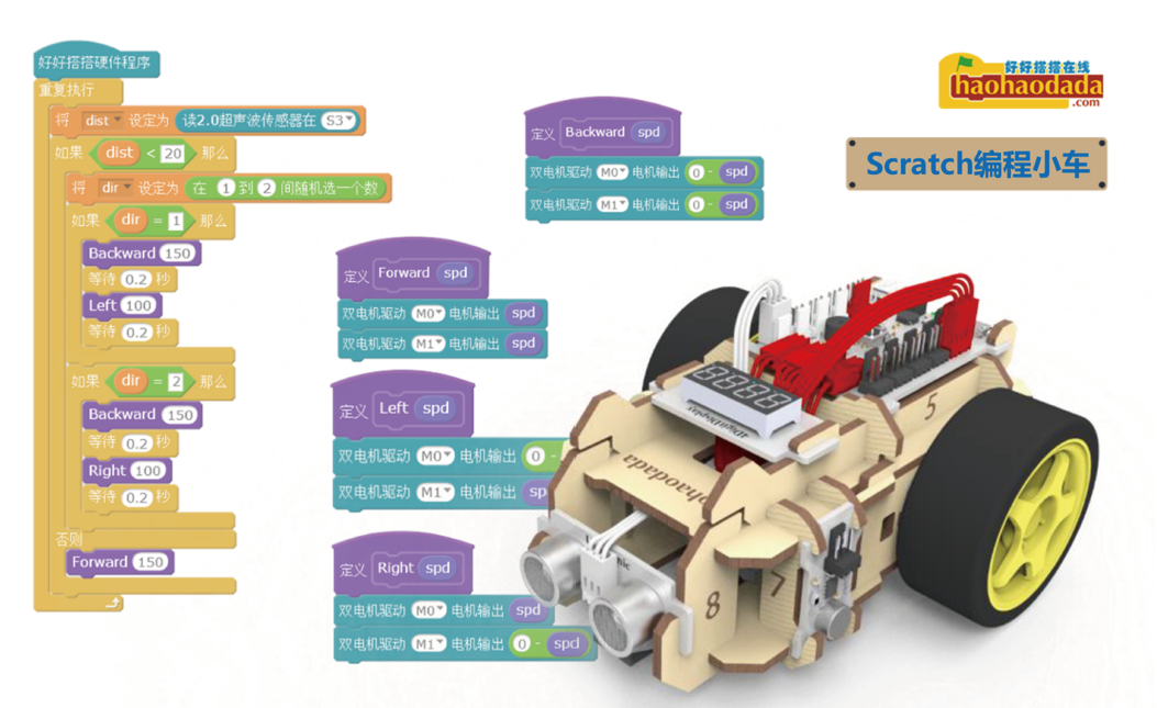 Take a good ride on the Scratch programming car NOVA Smart