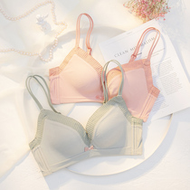 Small breasts gathered without steel ring underwear women Summer flat chest special bra new 2020 explosive models on the support not empty cup bra