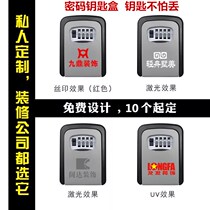 Cat Eye Decoration Password Box Wall-mounted decoration company custom logo