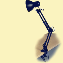 Clip table lamp plug-in electric headboard clip-type student swivel eye guard long arm folding telescopic drawing work minimalist lamp