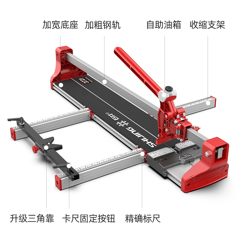 Shijing manual tile cutting machine new home small push cutting hand ceramic cutting machine for small floor tile cutting