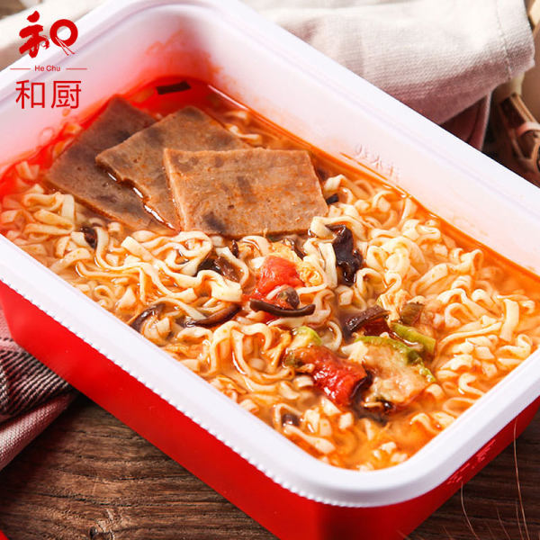 和厨 番茄鸡蛋面 FD冻干方便面杯装 62g*6杯 淘抢购+天猫优惠券折后￥25.9包邮（￥35.9-10）