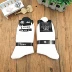 Vớ cotton bán buôn cotton nam vớ nhà máy trực tiếp 7 ngày khử mùi thấm mồ hôi ống thông thường kinh doanh vớ nam tất trắng cao cổ Vớ bông