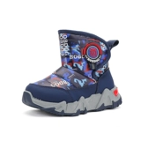 Туфли для мальчиков, демисезонные сапоги, детские утепленные удерживающие тепло зимние ботинки