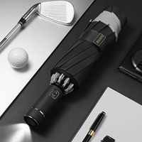 Джентльмен Black-120cmled Полностью автоматический обратный зонтик