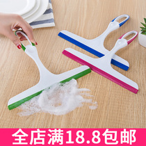 Glass wiper window cleaner household window cleaning tool artifact cleaning glass scraper