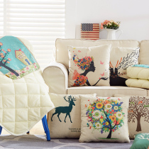 Audi Cuddle Pillow Quilt Dual-use Air Conditioning by Pillows Q5Q3q7A3 A4L A6L A6L Supplies Interiors Reform Decoration