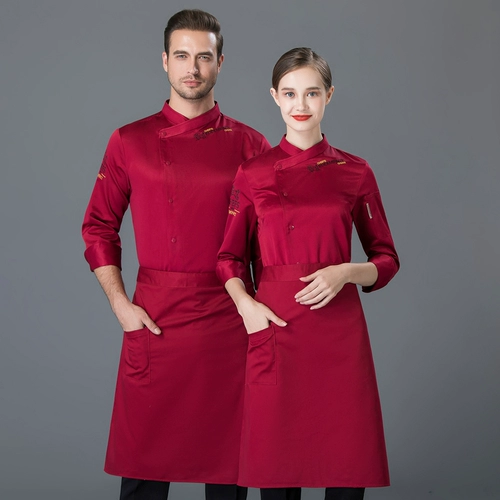 Шеф -повар Работа для одежды с коротким рукавом летняя рисунка для выпечки десерта магазин торт кухонный шеф -повар