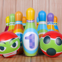 Baby Bowling toys Childrens indoor toy set Boy girl 2 years old 3-6 years old Kindergarten sports