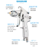 Заводская прямая продажа Jiyi W-77/W71 Пневматическая краска для распыления пистолета.