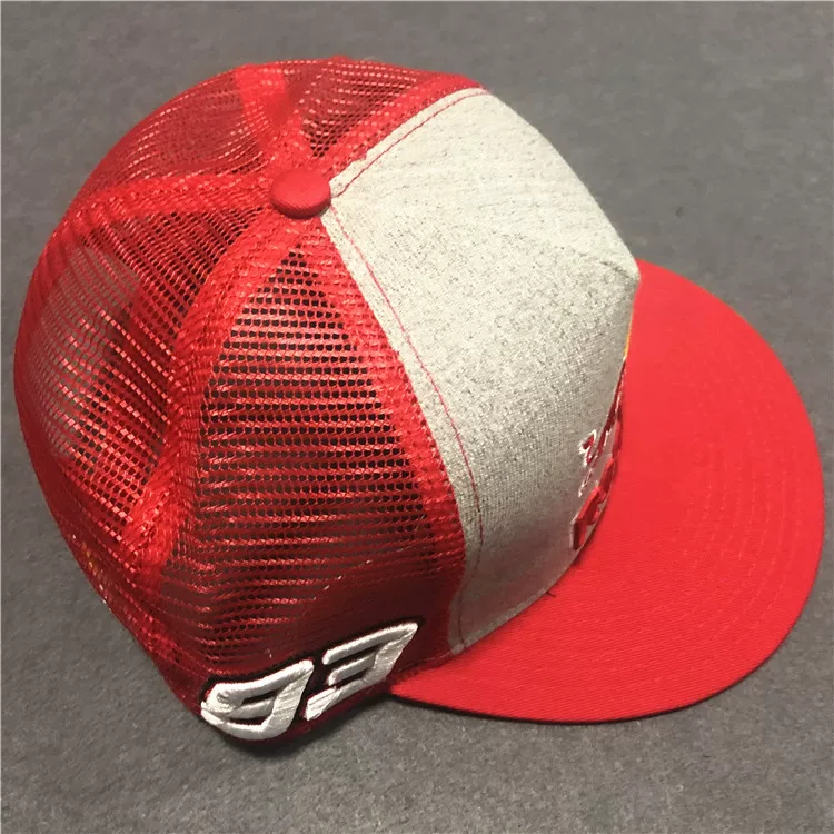 Cashmere sports hat, baseball cap, racing car solar-powered, breathable hair mesh, new collection, with embroidery