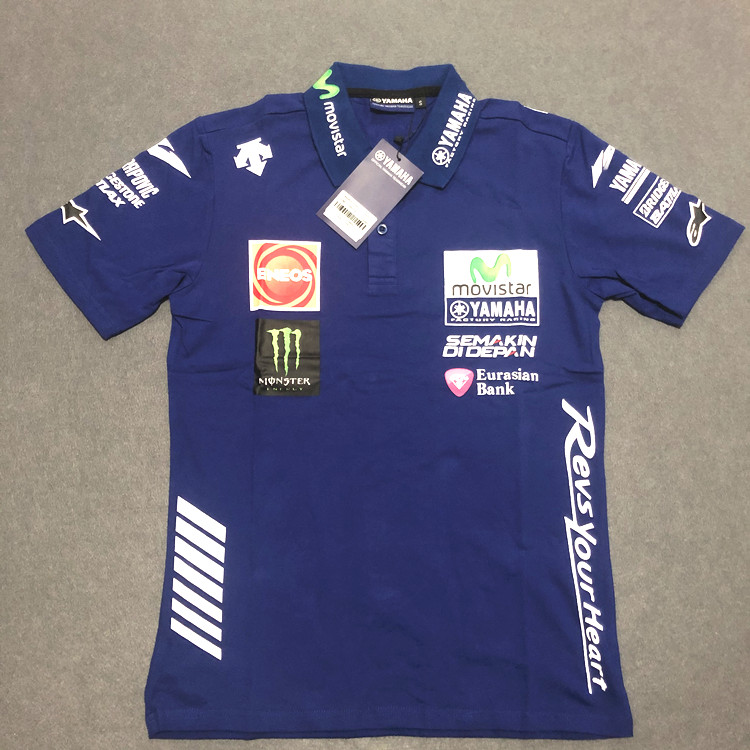 MOTO GP quick dry racing T-shirt Field uniform Motorcycle riding short sleeve motorcycle culture leisure fan POLO shirt
