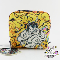 {Mad Cat} Rolex Pahandbag with bag Wash Bag Containing bag Makeup Bag Makeup Bag Square Zero Wallet 124 Large