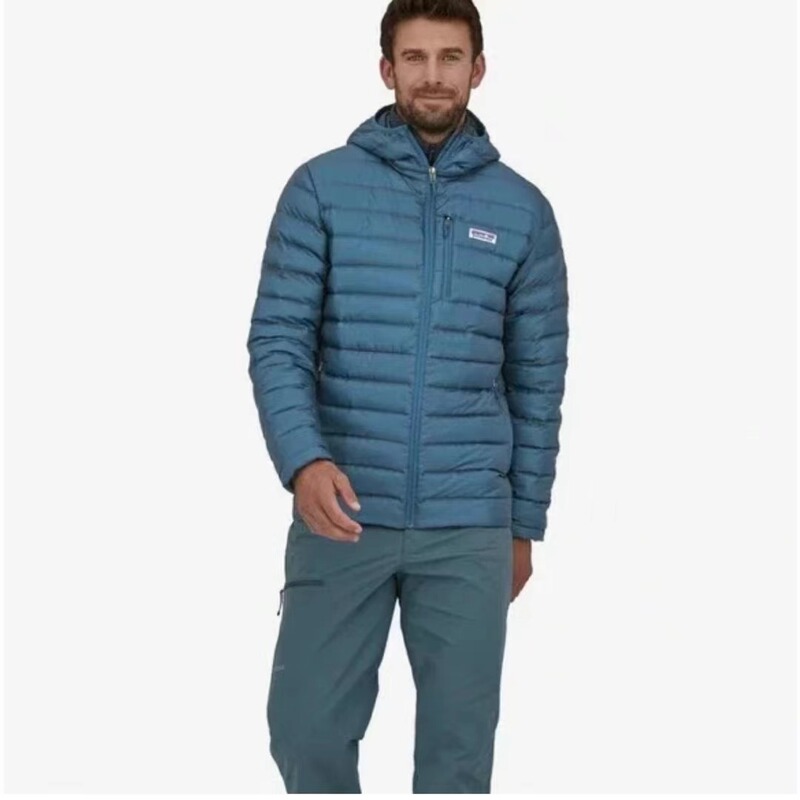 Genuine In-Stock Patagonia Sugar down Patagonia Men's Hooded down Jacket 85530