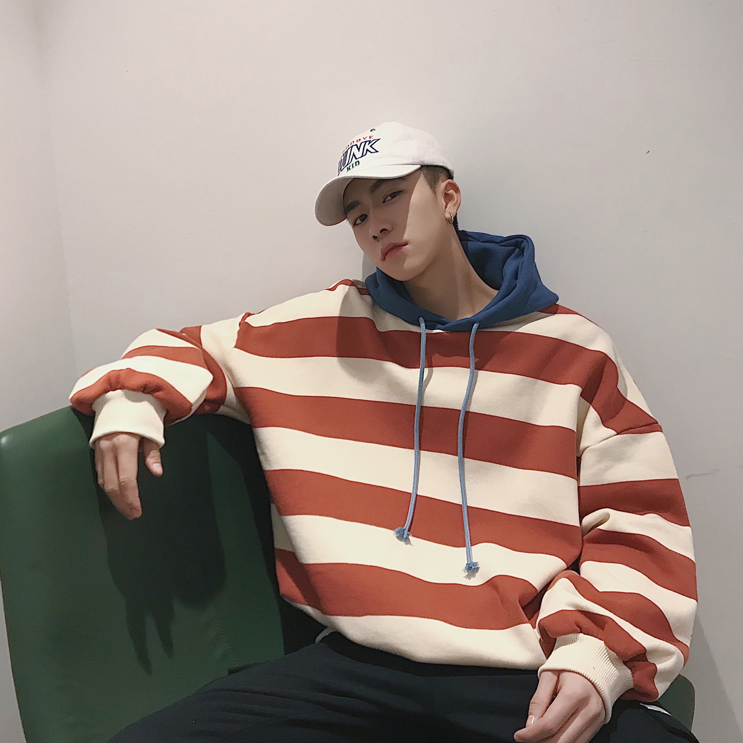 Sweatshirt homme E. MEISA en Coton - Ref 3128947 Image 1