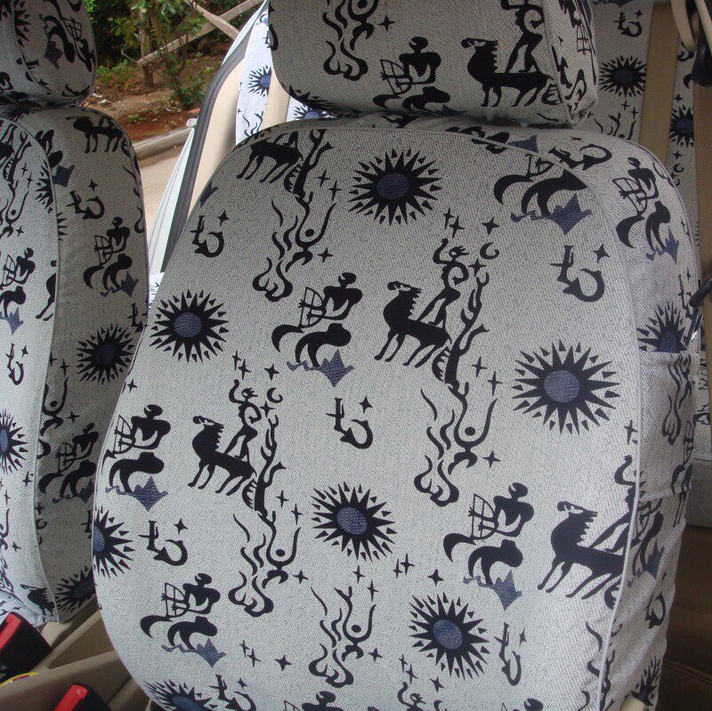 Custom-made thickened cotton canvas car seat cover all-inclusive fabric seat cover four seasons universal Jingrui Elantra Yuet Rena