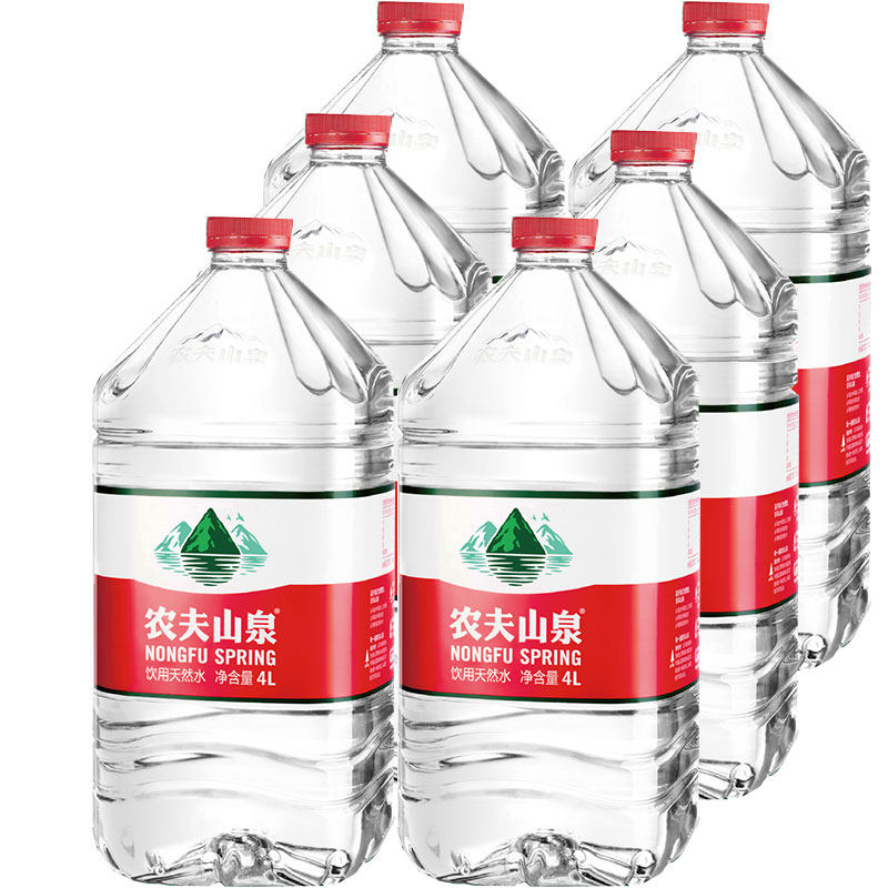 Nongfushangquan Natural Drinking Water 4L*6 Bottles Box Fast Home Delivery (From 3 Boxes)