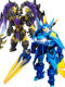 New Model of Honor of Kings Mecha, Chaotic Magic, Lu Bu, Sun Wukong, Boys' Educational Building Block Toy Gift