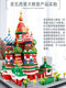 New Chinese style famous architectural model four famous buildings and castles difficult puzzle assembly building blocks toys gifts
