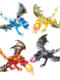 New Minecraft Dragon Scene Figures, Animals, Ender Dragon, Dinosaur, Children's Educational Building Block Toys